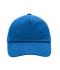 Enfant Casquette enfants 5 panneaux coton brossé lourd Royal 7790