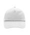 Enfant Casquette enfants 5 panneaux coton brossé lourd Blanc 7790