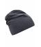 Unisex Jersey Beanie Black-melange 8430