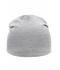 Unisex Jersey Beanie Grey-melange 8430