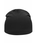 Unisex Jersey Beanie Black 8430