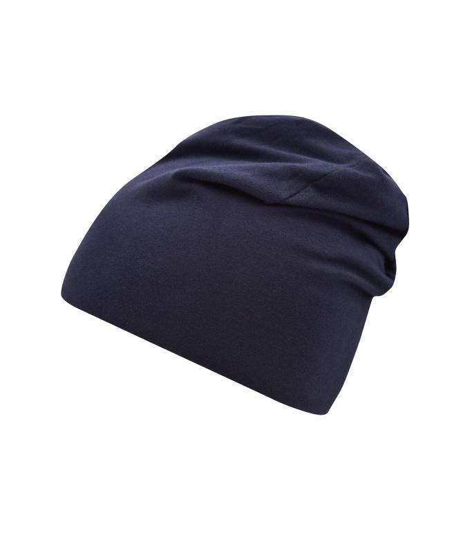 Unisex Jersey Beanie Navy 8430
