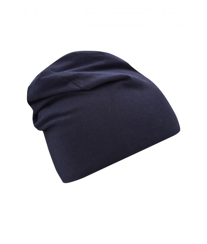 Unisex Jersey Beanie Navy 8430