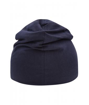 Unisex Jersey Beanie Navy 8430