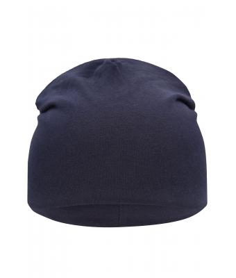 Unisex Jersey Beanie Navy 8430