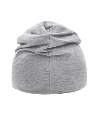 Unisex Jersey Beanie Grijs-melange 8430