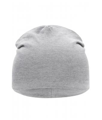 Unisex Jersey Beanie Grijs-melange 8430
