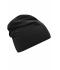 Unisex Jersey Beanie Zwart 8430
