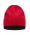 Unisex Knitted Hat Red/black 8432