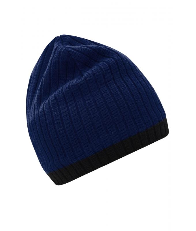 Unisex Knitted Hat Ink/black 8432