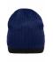 Unisex Knitted Hat Ink/black 8432