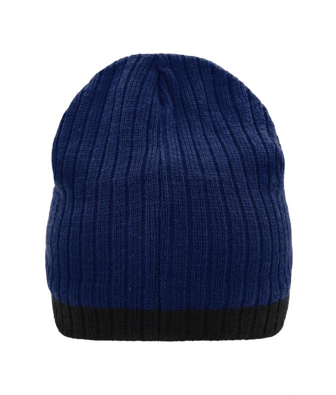 Unisex Knitted Hat Ink/black 8432