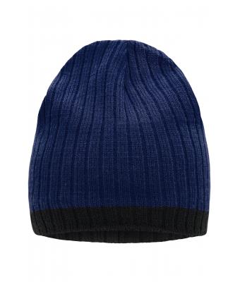 Unisex Knitted Hat Ink/black 8432