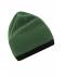 Unisex Knitted Hat Jungle-green/black 8432