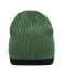 Unisex Knitted Hat Jungle-green/black 8432