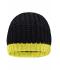 Unisex Wintersport Hat Black/acid-yellow 8433