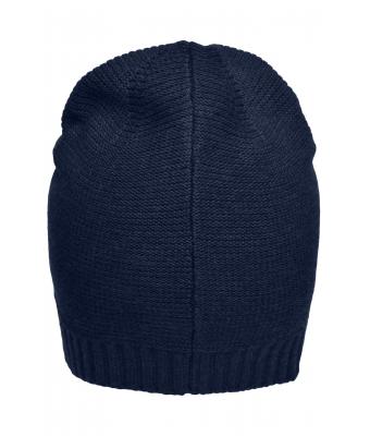 Unisexe Bonnet en coton Marine 8439