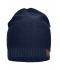 Unisexe Bonnet en coton Marine 8439