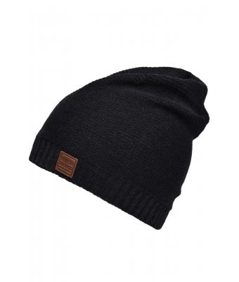 Unisex Cotton Hat Zwart 8439