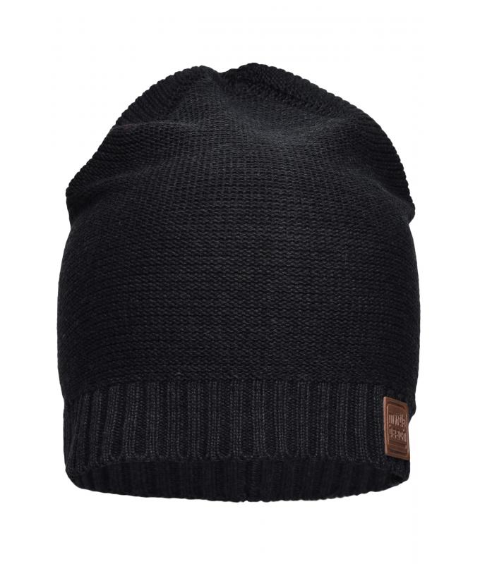 Unisex Cotton Hat Zwart 8439