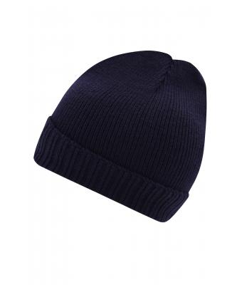 Unisex Basic Knitted Beanie Navy 8447