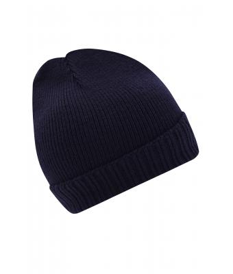 Unisex Basic Knitted Beanie Navy 8447