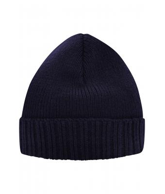 Unisex Basic Knitted Beanie Navy 8447