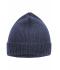 Unisex Basic Knitted Beanie Denim-melange 8447