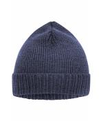 Unisex Basic Knitted Beanie Denim-melange 8447