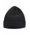 Unisex Basic Knitted Beanie Grey-melange 8447