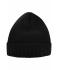 Unisex Basic Knitted Beanie Zwart 8447