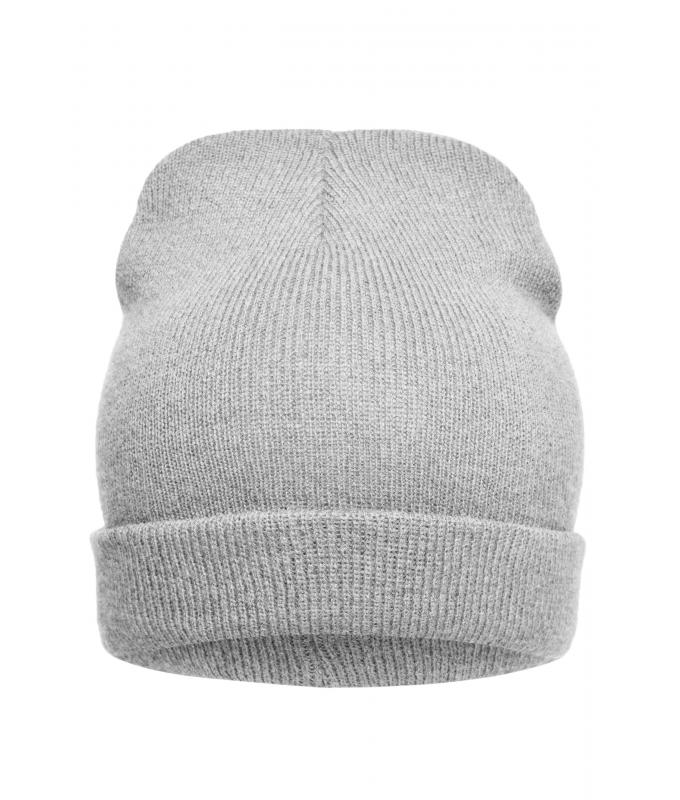 Unisex Knitted Promotion Beanie Light-grey-melange 8448