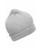 Unisex Knitted Promotion Beanie Lichtgrijs-melange 8448