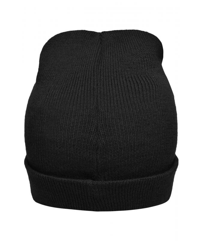 Unisex Knitted Promotion Beanie Black 8448