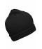Unisex Knitted Promotion Beanie Zwart 8448
