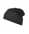 Unisex Bio Cotton Beanie   OCS Standard Black 8483