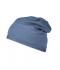 Unisex Bio Cotton Beanie   OCS Standard Lichtdenim-melange 8483