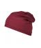 Unisex Bio Cotton Beanie   OCS Standard Wine 8483