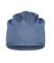 Unisex Bio Cotton Beanie Light-denim-melange 8483