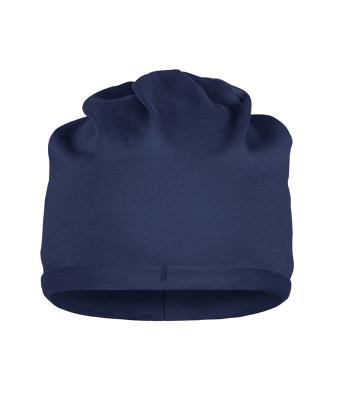 Unisex Bio Cotton Beanie Navy 8483