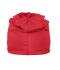 Unisexe Bonnet en coton bio Rouge-carmin-mélange 8483