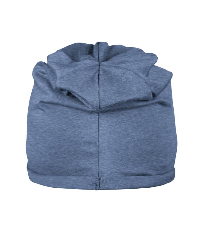 Unisex Cotton Beanie OCS Standard Light-denim-melange 8483