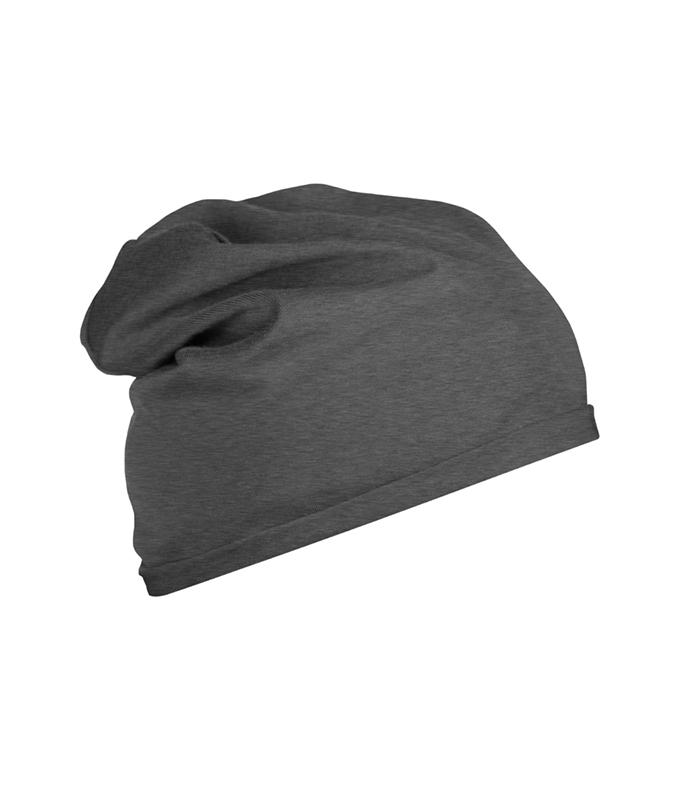 Unisex Cotton Beanie OCS Standard Black-heather 8483