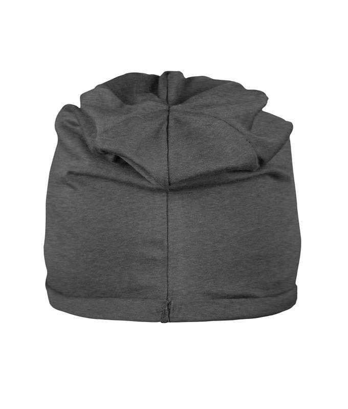 Unisex Cotton Beanie OCS Standard Black-heather 8483
