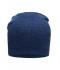 Unisexe Bonnet long casual Denim/marine 8514