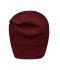 Unisex Casual Long Beanie Indian-red/black 8514