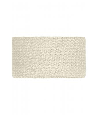 Unisex Fine Crocheted Headband Off white 8515