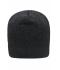 Unisex Knitted Fleece Workwear Beanie - STRONG - Carbon-melange/zwart 8519