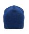 Unisex Knitted Fleece Workwear Beanie - STRONG - Royal-melange/navy 8519