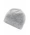 Unisex Knitted Fleece Workwear Beanie - STRONG - Wit-melange/carbon 8519